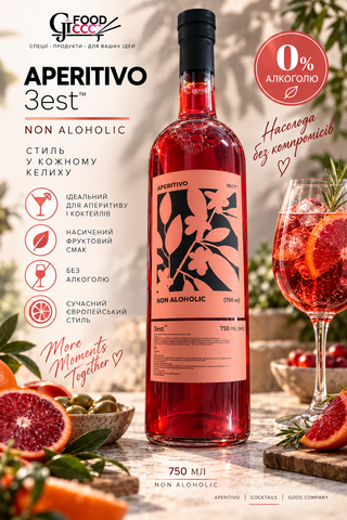 Безалкогольный аперитив 3est Aperitivo Non Alcoholic, 750 мл 3EST-APERITIVO-750 фото