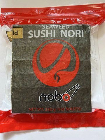 Водорості Норі Nobo (Gold) 100 аркушів 85 фото